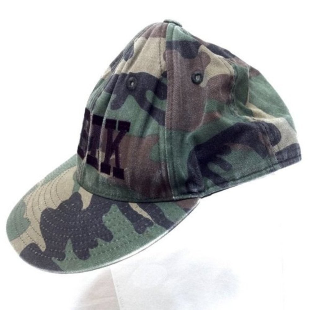 Camo Hat Baseball Cap‎ WBLK Embroidery Hunting Outdoor Hiking Casual Green